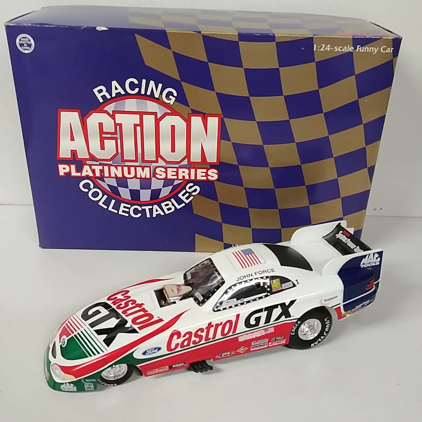 1998 John Force 1/24th Castrol GTX funny car