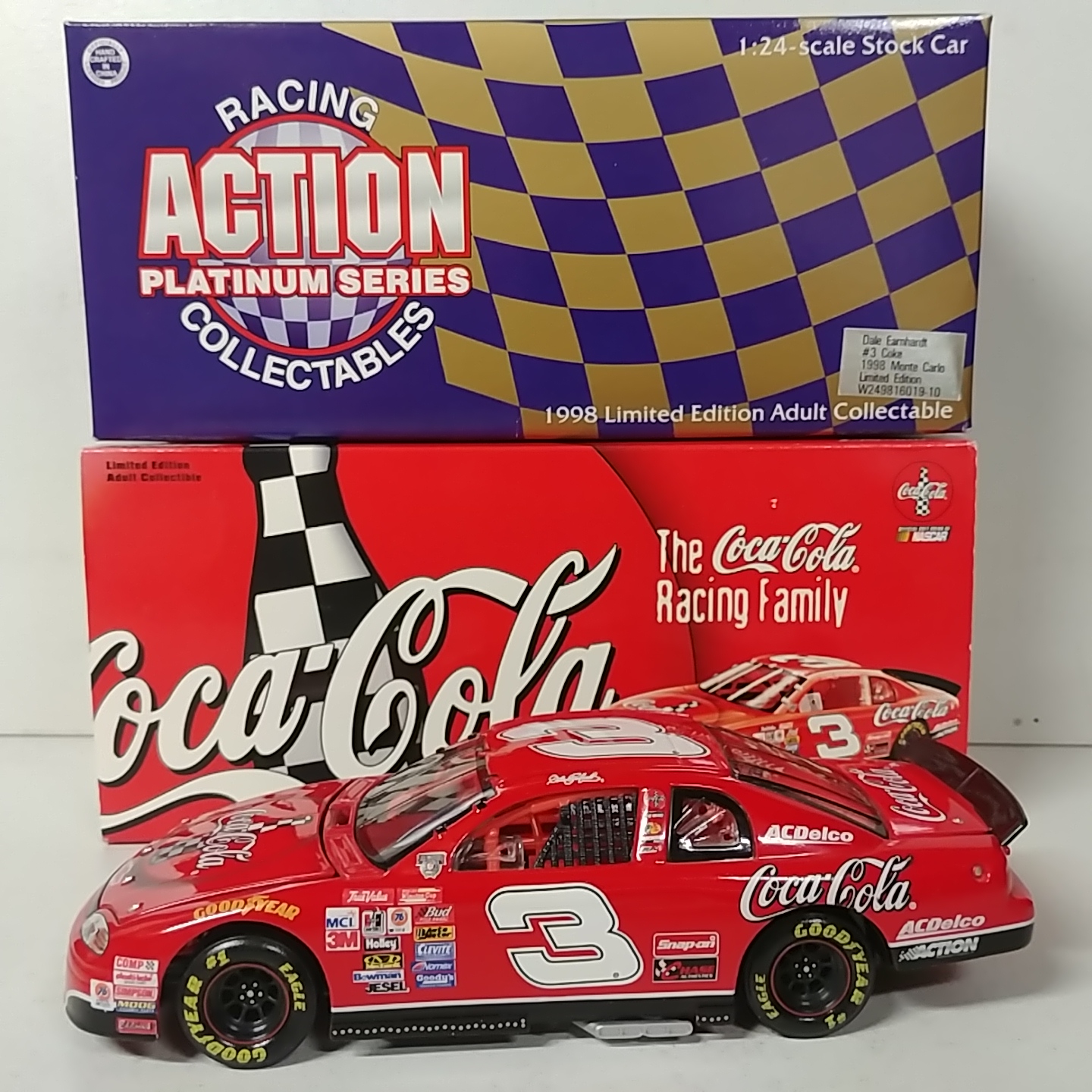 1998 Dale Earnhardt 1/24th Coca-Cola ARC Monte Carlo