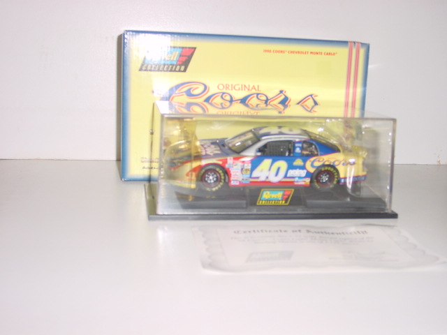 1998 Sterling Marlin 1/24th Coors Light/Coors Monte Carlo car