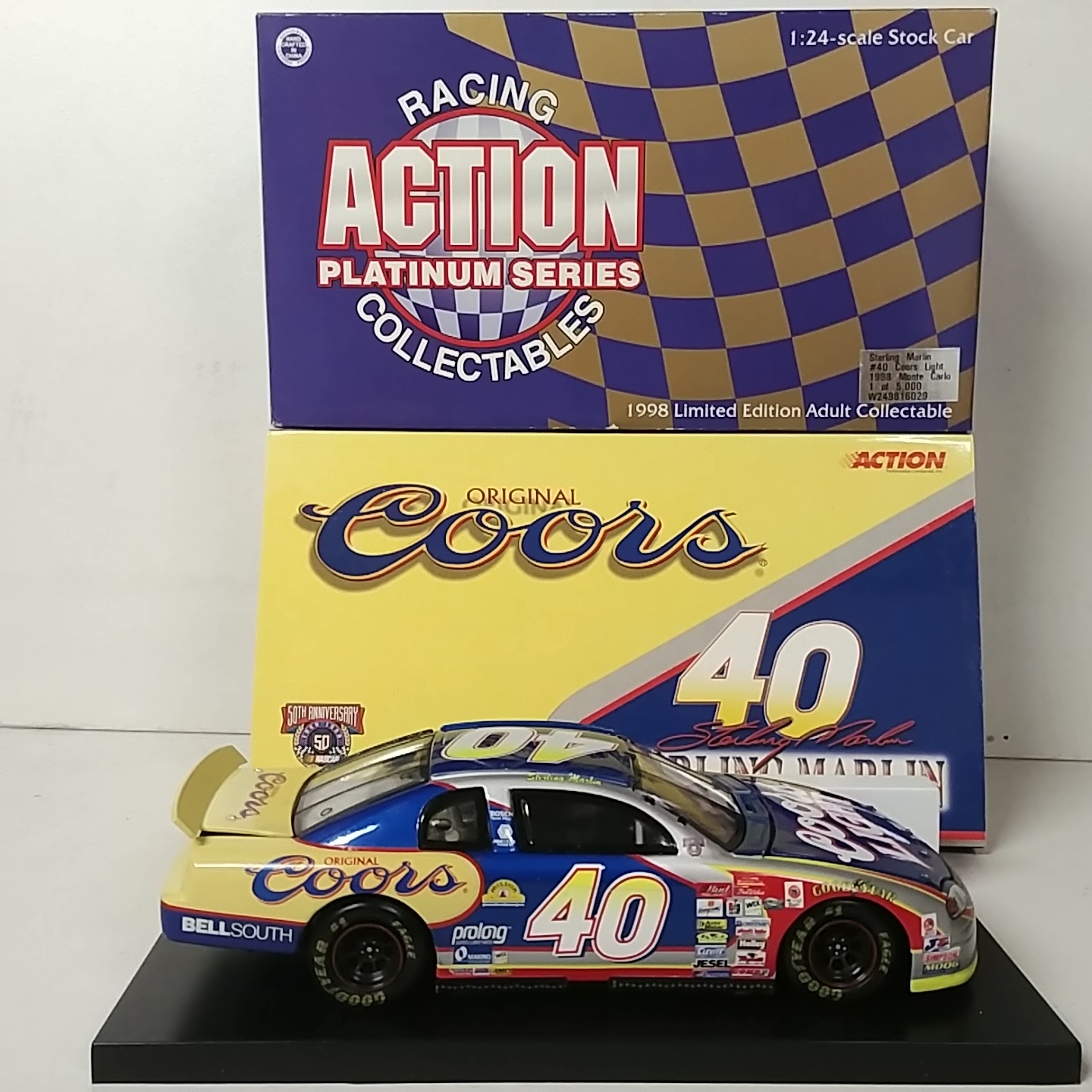 1998 Sterling Marlin 1/24th Coors Light Monte Carlo
