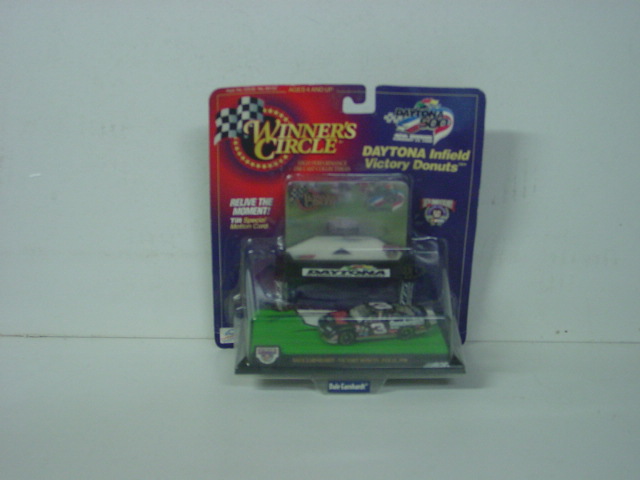 1998 Dale Earnhardt 1/64th GM Goodwrench Plus "Daytona Victory Donuts" Winners Circle car