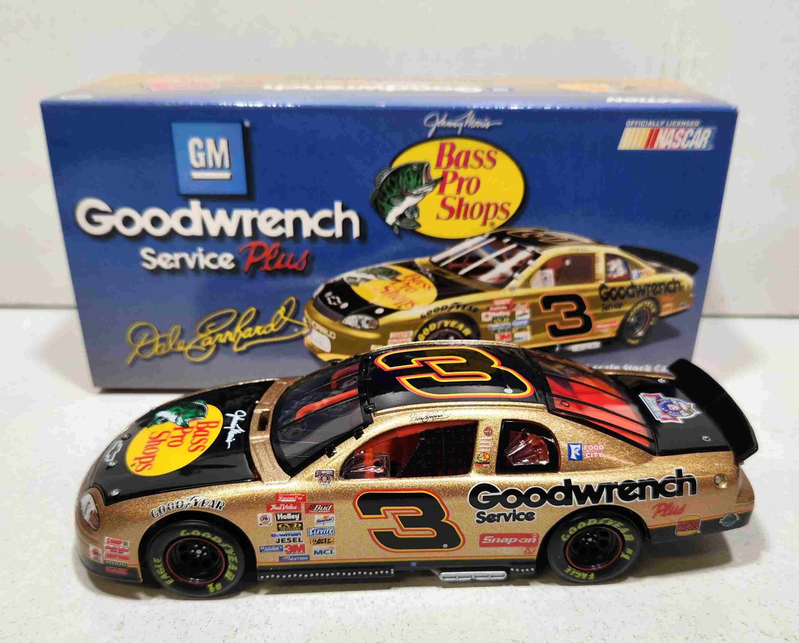1998 Dale Earnhardt 1/24th Goodwrench "Bass Pro Shops" Monte Carlo