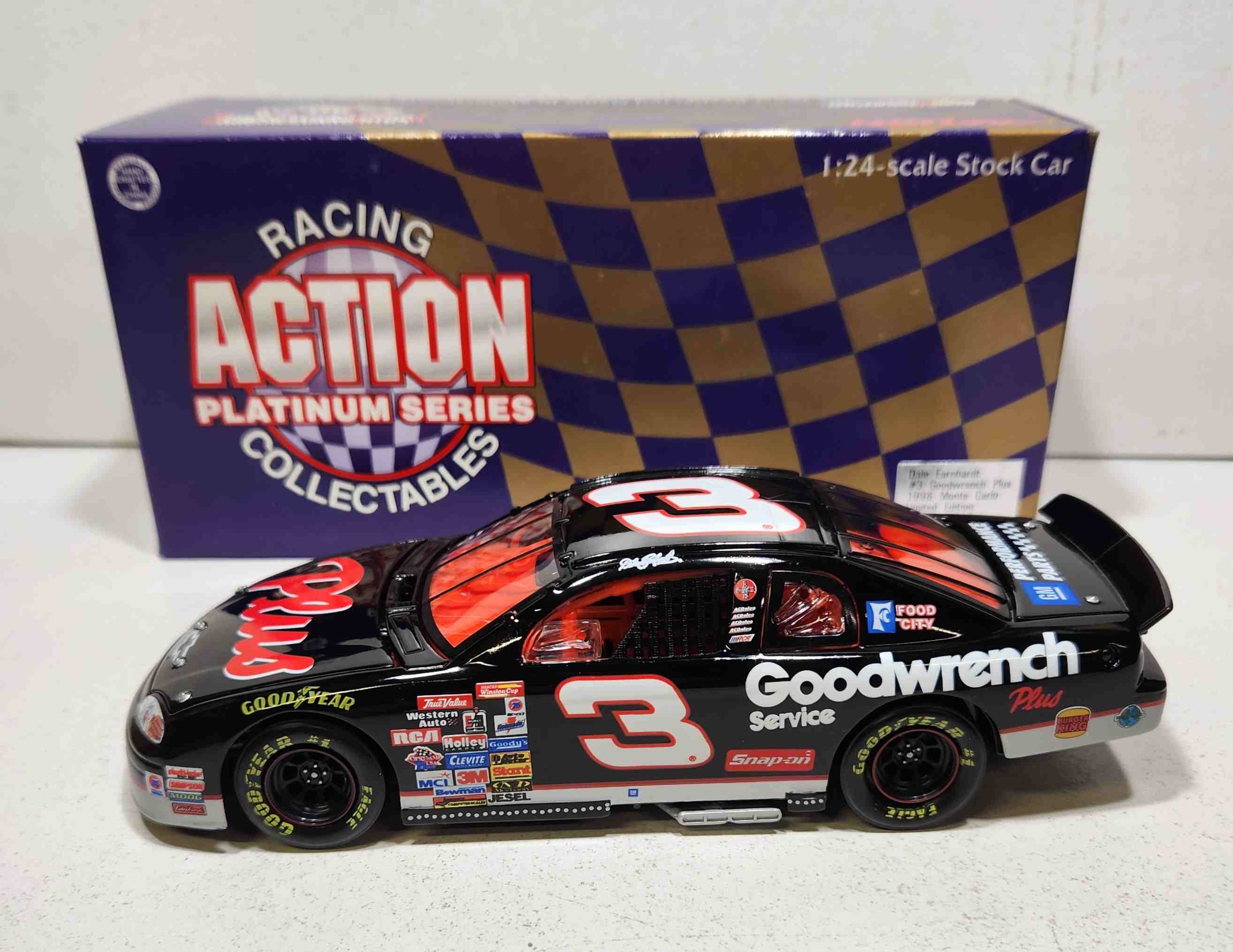 1998 Dale Earnhardt 1/24th Goodwrench "Plus" Monte Carlo