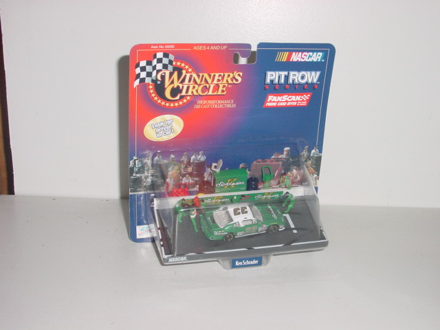 1998 Ken Schrader 1/64th KSchrader Racing Pit Row