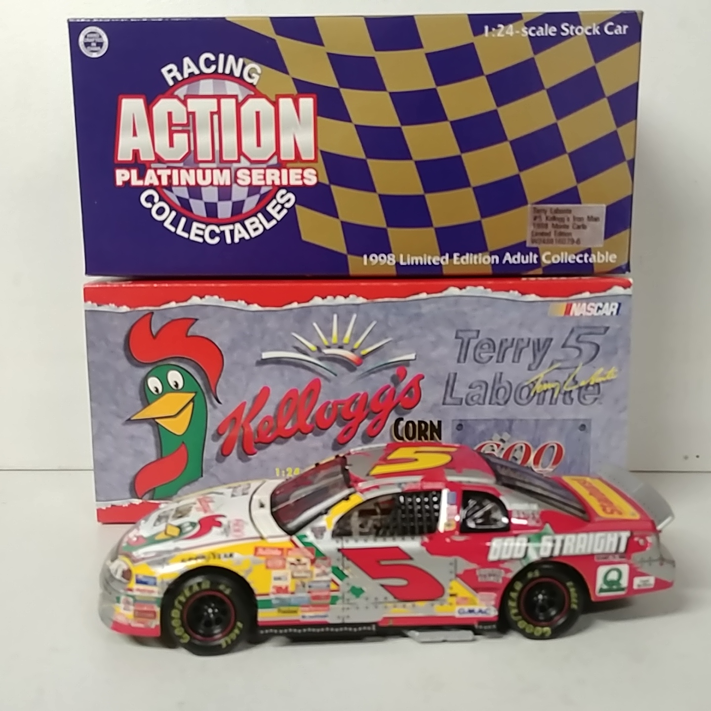 1998 Terry Labonte 1/24th Kelloggs "Iron Man II" Monte Carlo