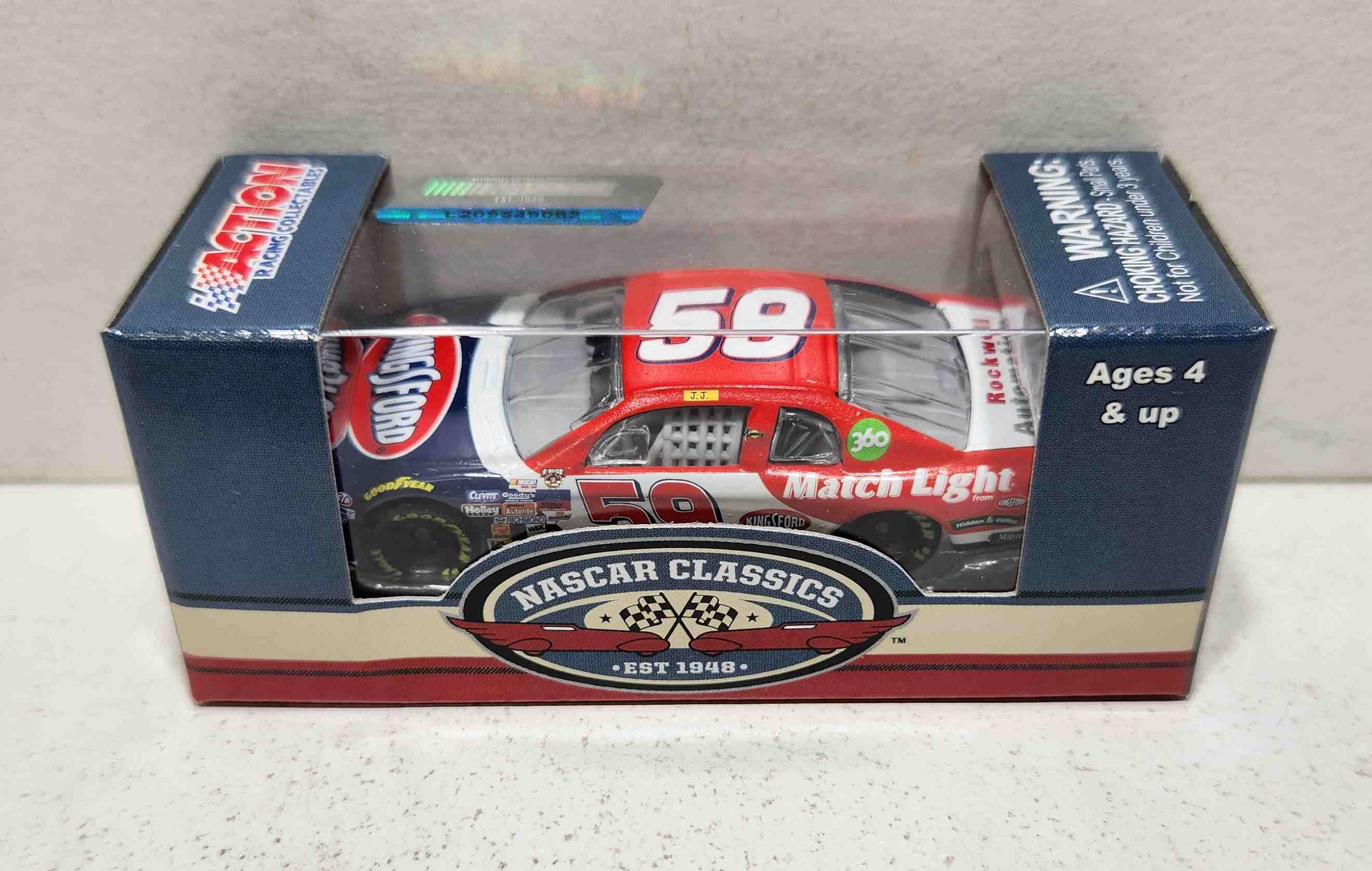 1998 Jimmie Johnson 1/64th Kingsford Matchlight "Busch Series" Pitstop Series Monte Carlo