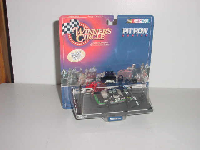 1998 Ward Burton 1/64th MBNA Pit Row