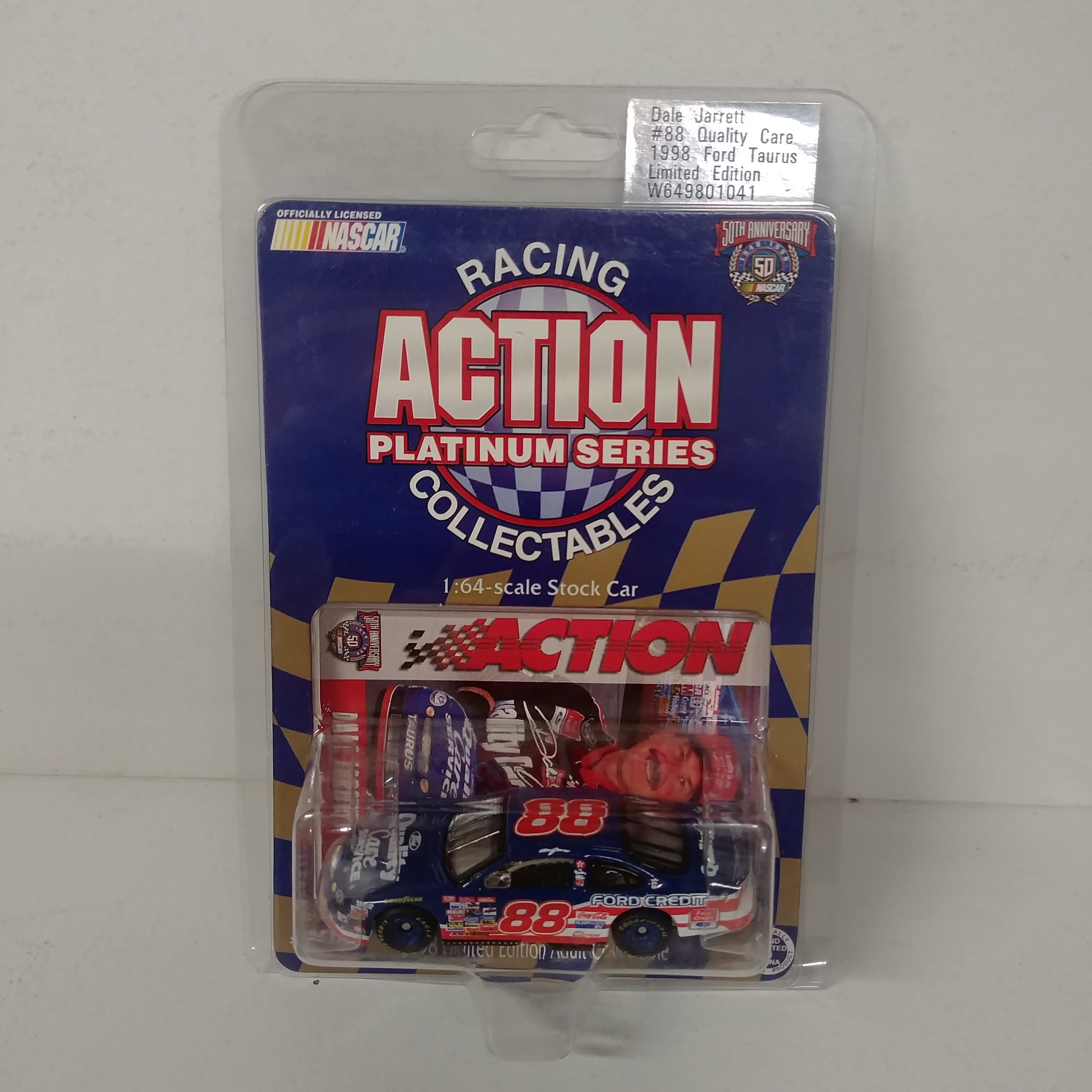 1998 Dale Jarrett 1/64th Quality Care Taurus