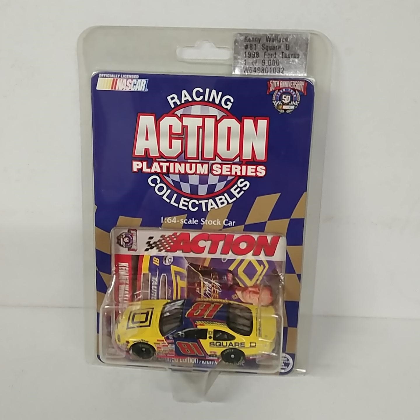 1998 Kenny Wallace 1/64th Square D car