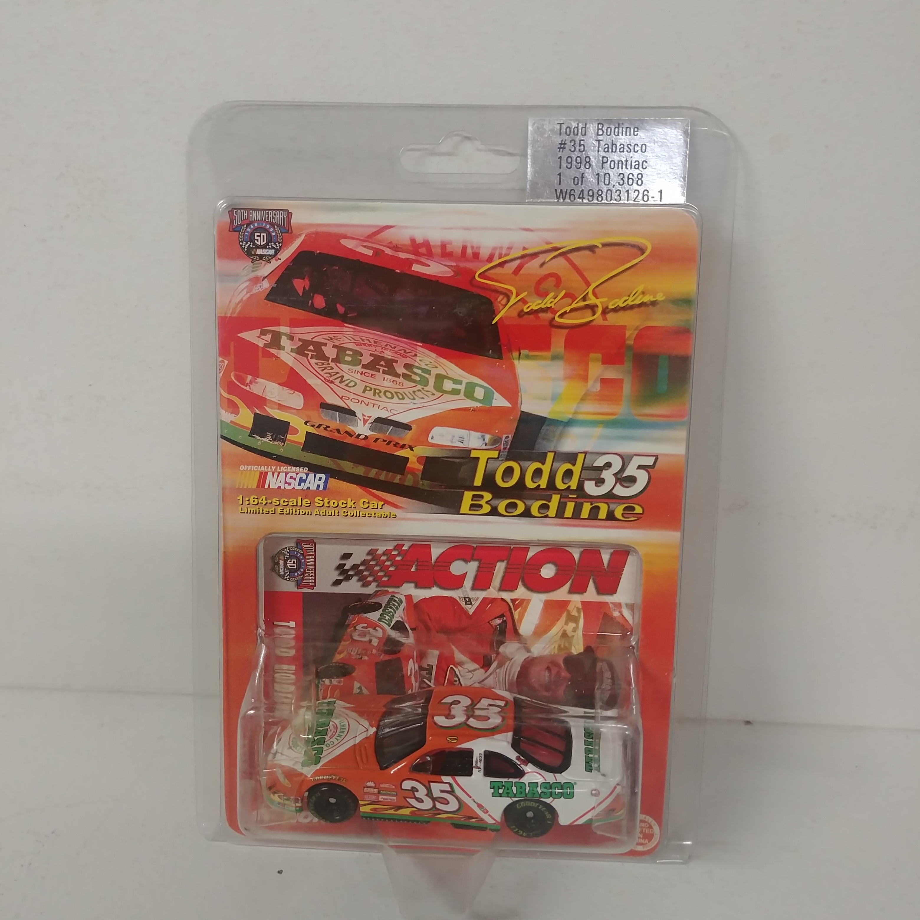 1998 Todd Bodine 1/64th Tabasco ARC Grand Prix