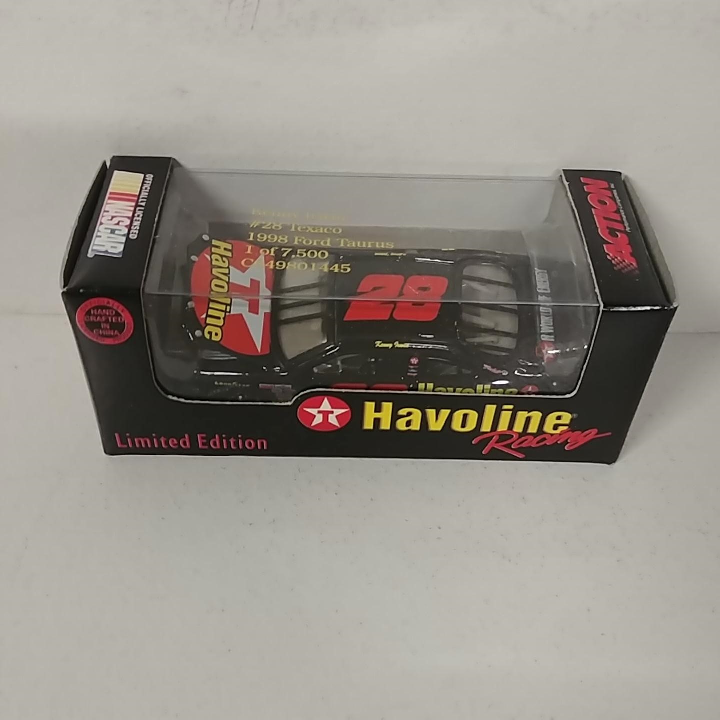 1998 Kenny Irwin 1/64th Texaco Havoline hood open car