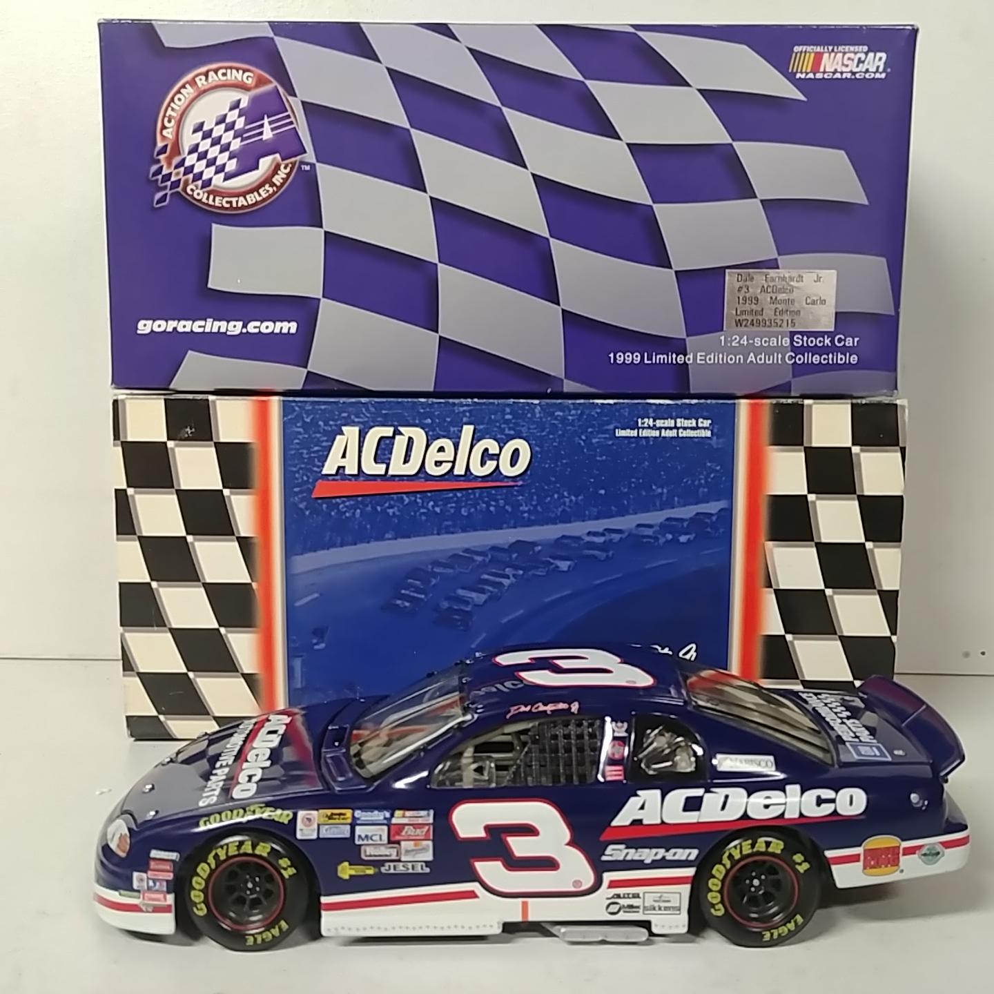 1999 Dale Earnhardt Jr 1/24th AC Delco Monte Carlo