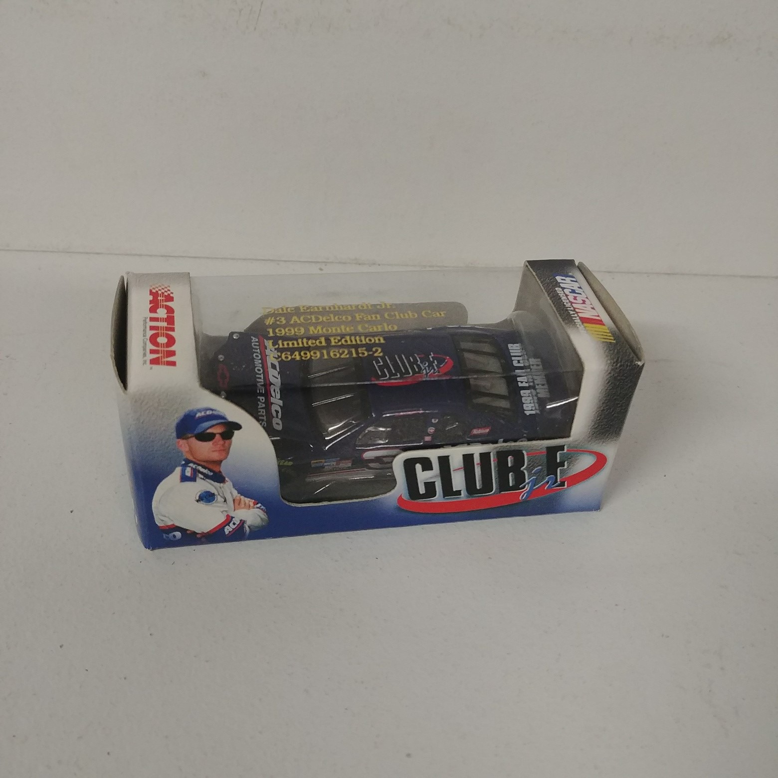 1999 Dale Earnhardt Jr 1/64th AC Delco "Club E" hood open car