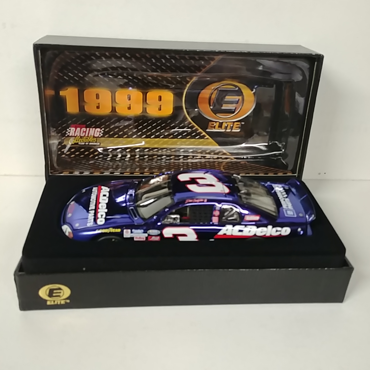 1999 Dale Earnhardt Jr 1/24th AC Delco "Last Lap of the Century" Elite Monte Carlo