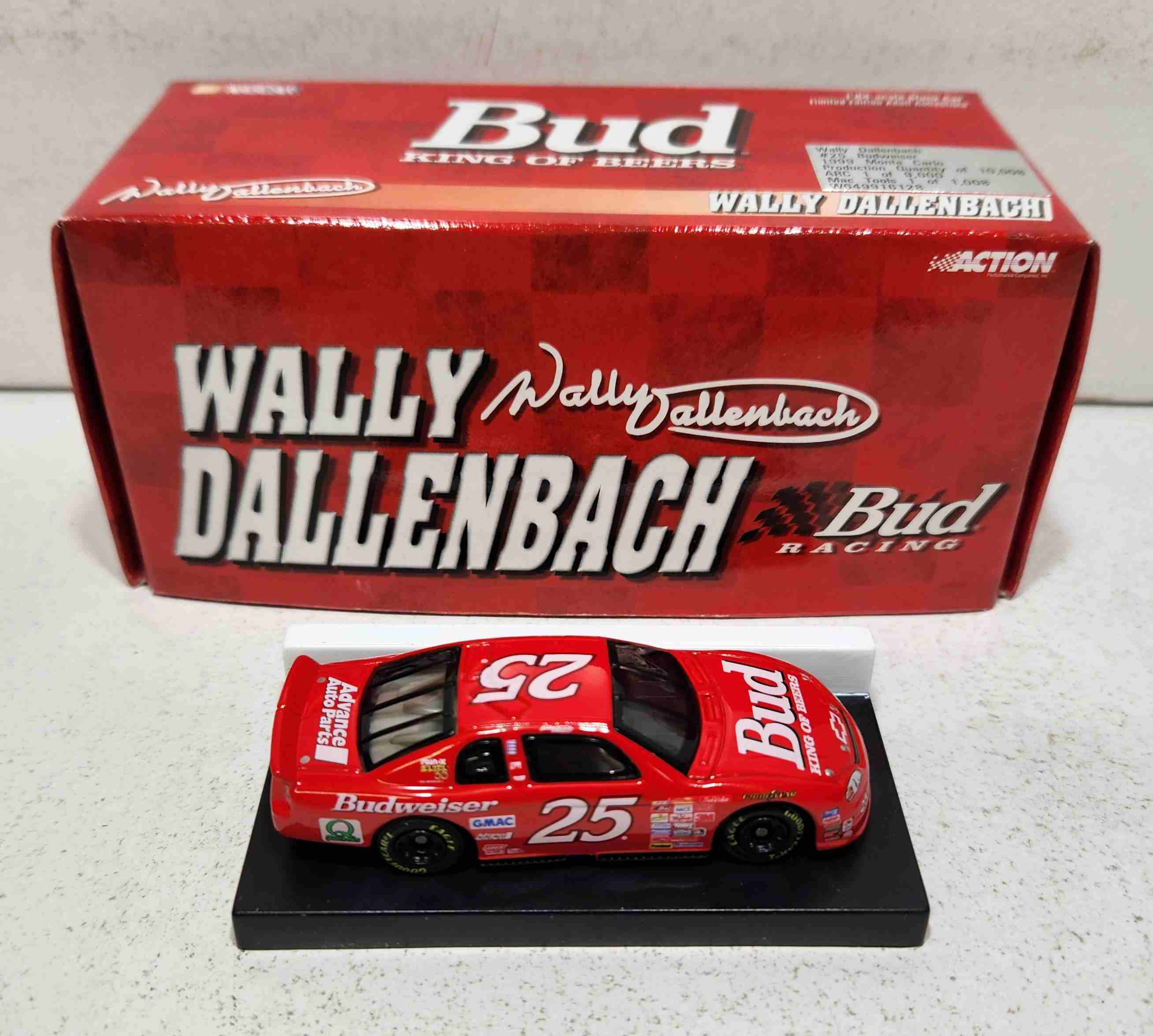 1999 Wally Dallenbach 1/64th Budweiser ARC Monte Carlo