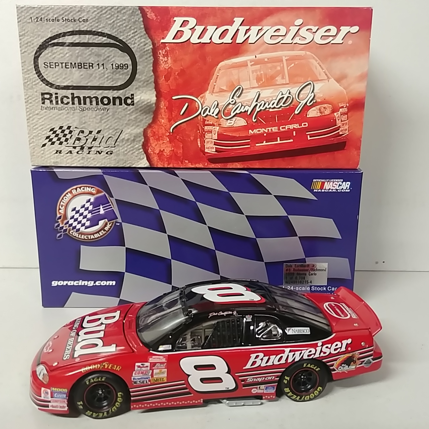 1999 Dale Earnhardt Jr 1/24th Budweiser "Richmond" Monte Carlo