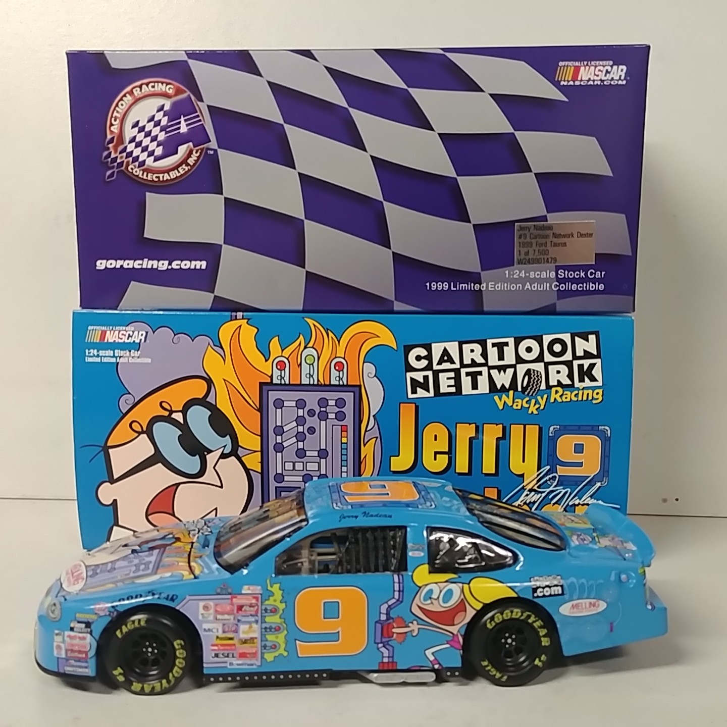 1999 Jerry Nadeau 1/24th Dexter c/w car