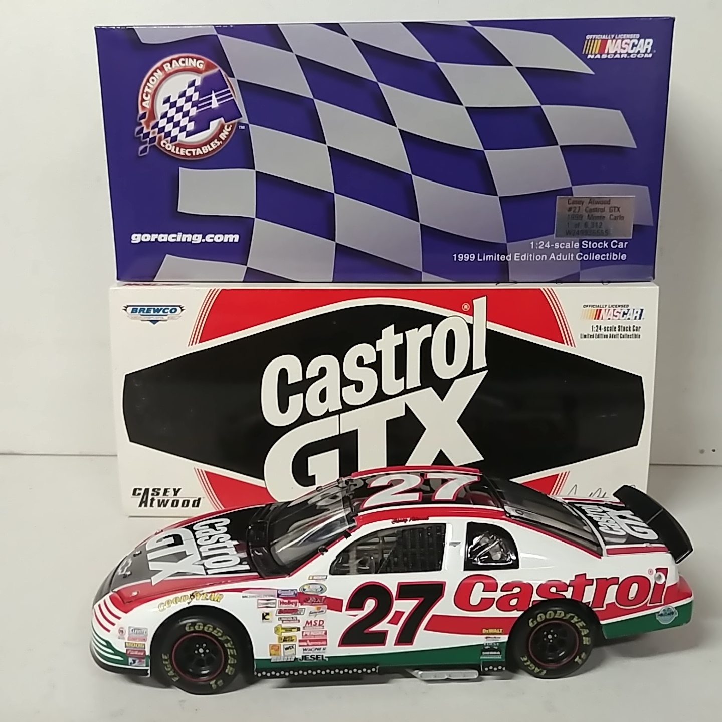 1999 Casey Atwood 1/24th Castrol GTX Monte Carlo