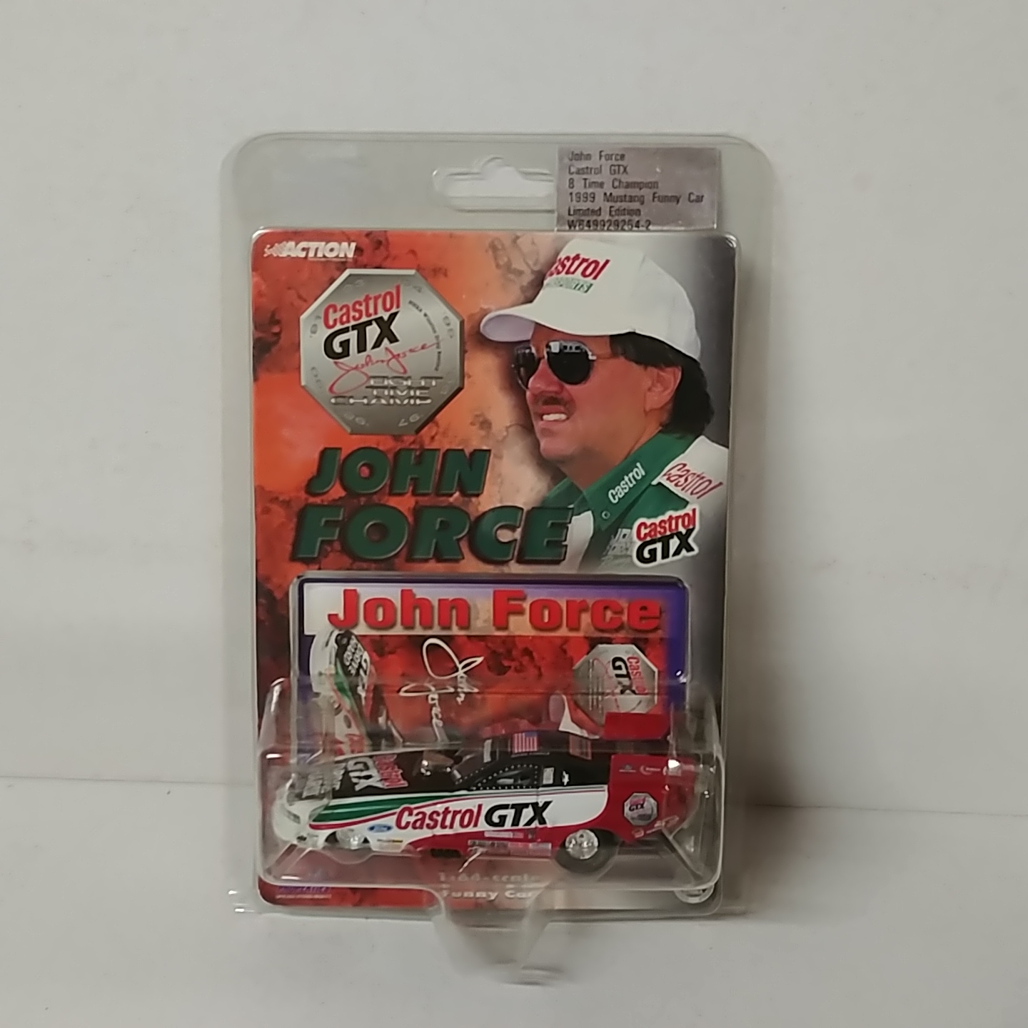 1999 John Force 1/64th Castrol GTX "8 Time Champion" FC