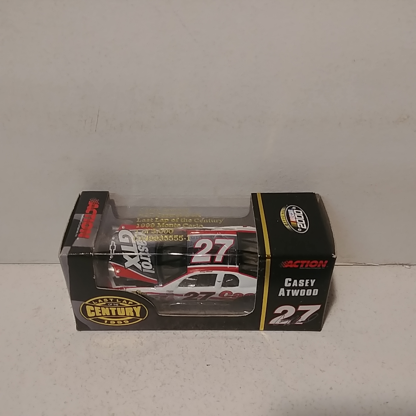 1999 Casey Atwood 1/64th Castrol GTX "Last Lap" RCCA hood open Monte Carlo