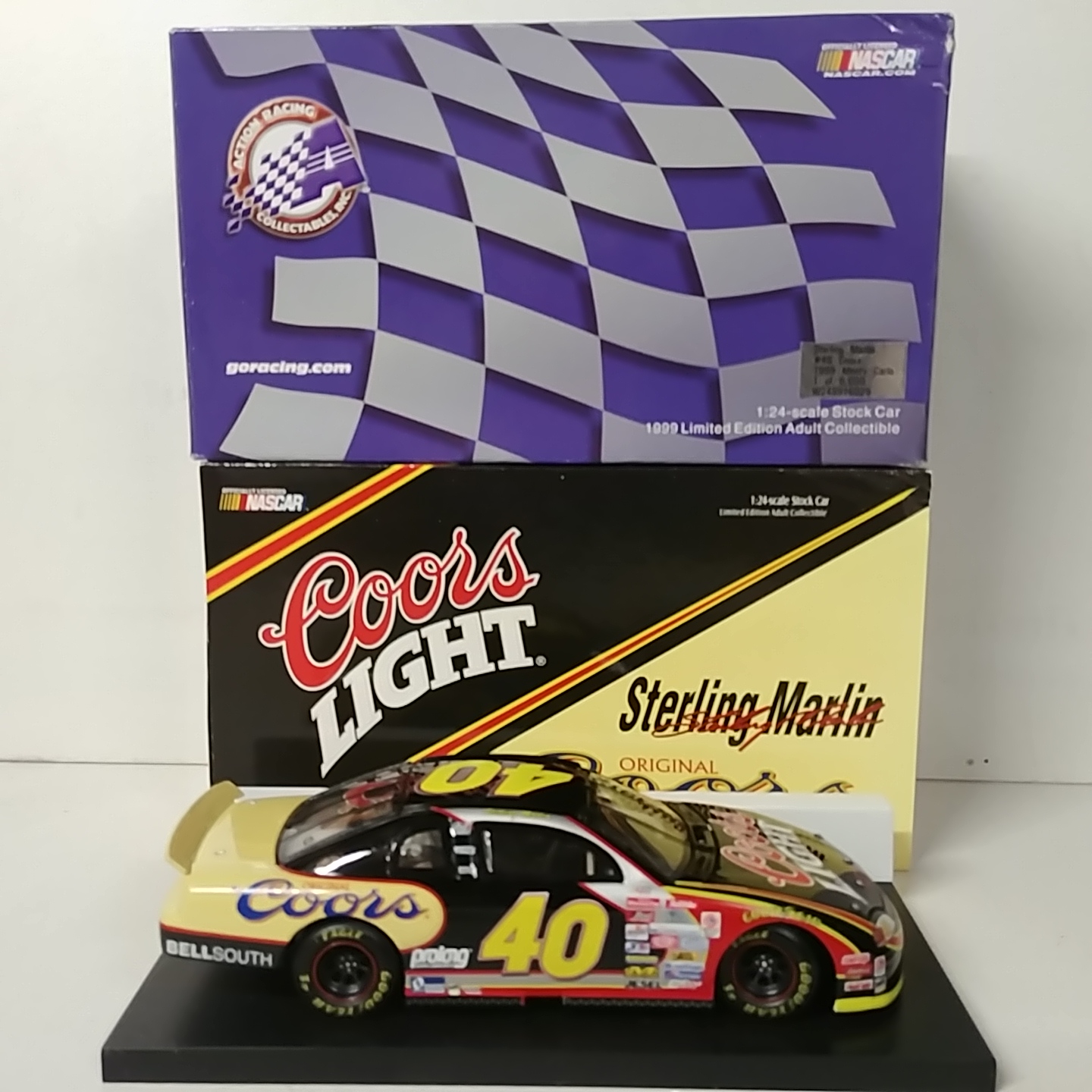 1999 Sterling Marlin 1/24th Coors Light c/w car