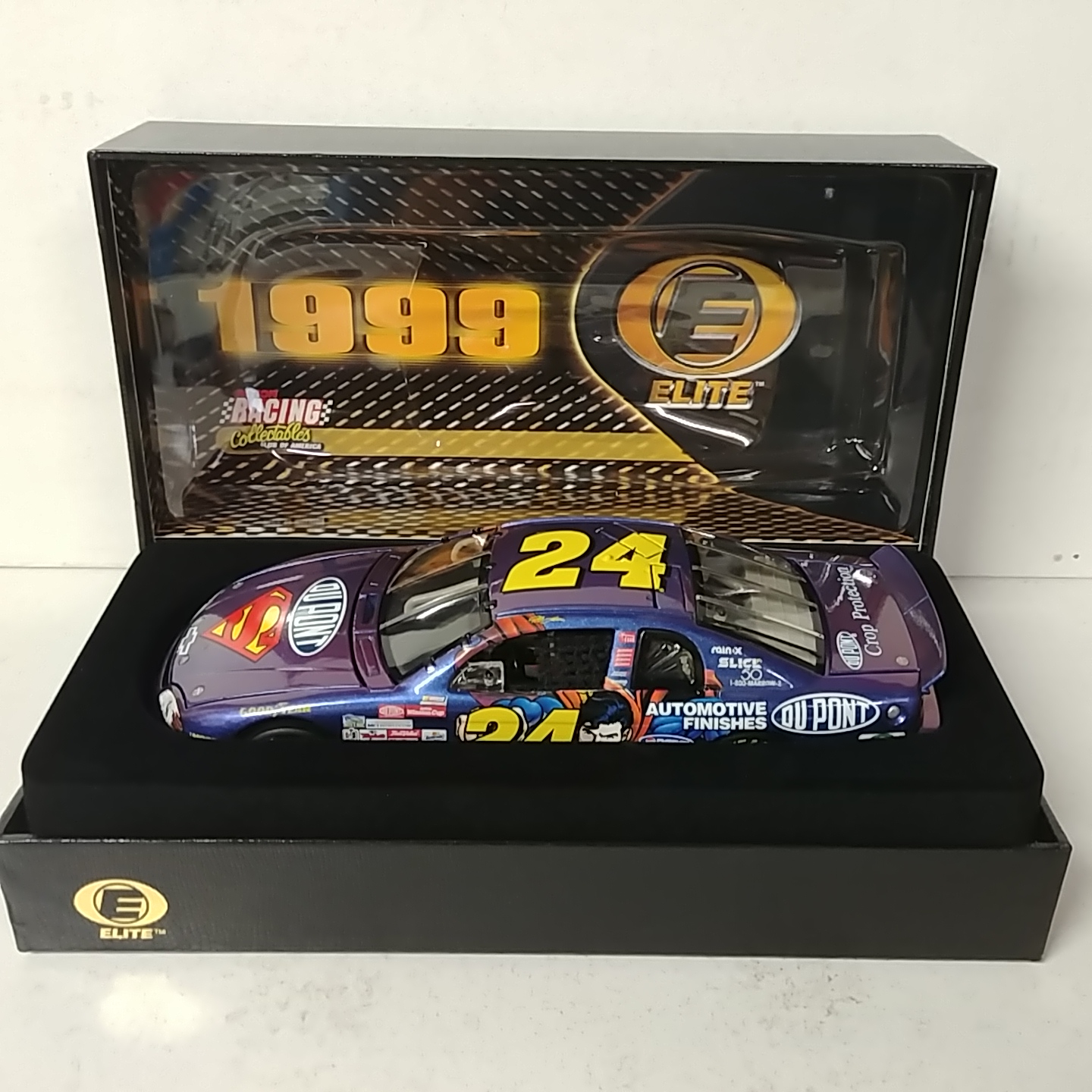 1999 Jeff Gordon 1/24th Dupont "Superman" Elite Monte Carlo