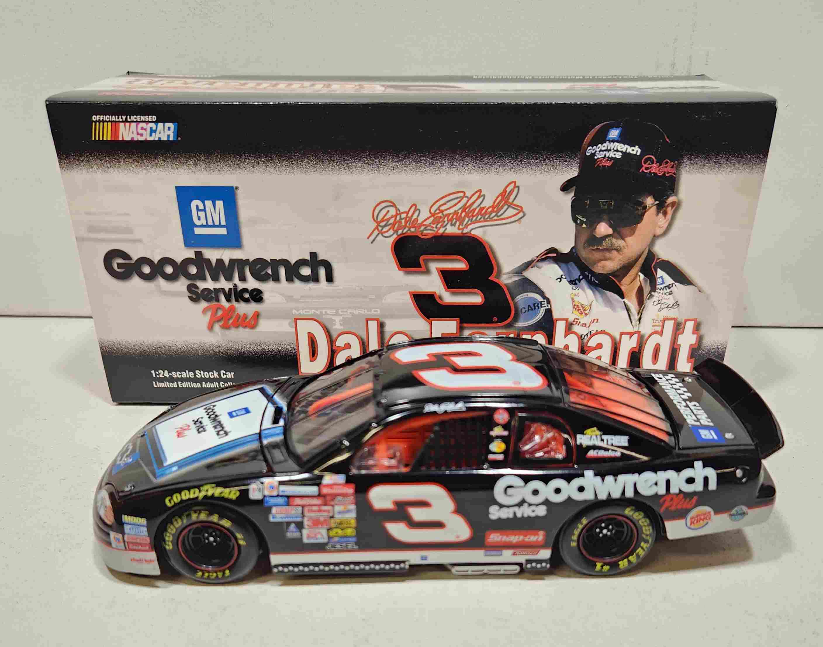 1999 Dale Earnhardt 1/24th Goodwrench Service Plus "Sign" ARC Monte Carlo