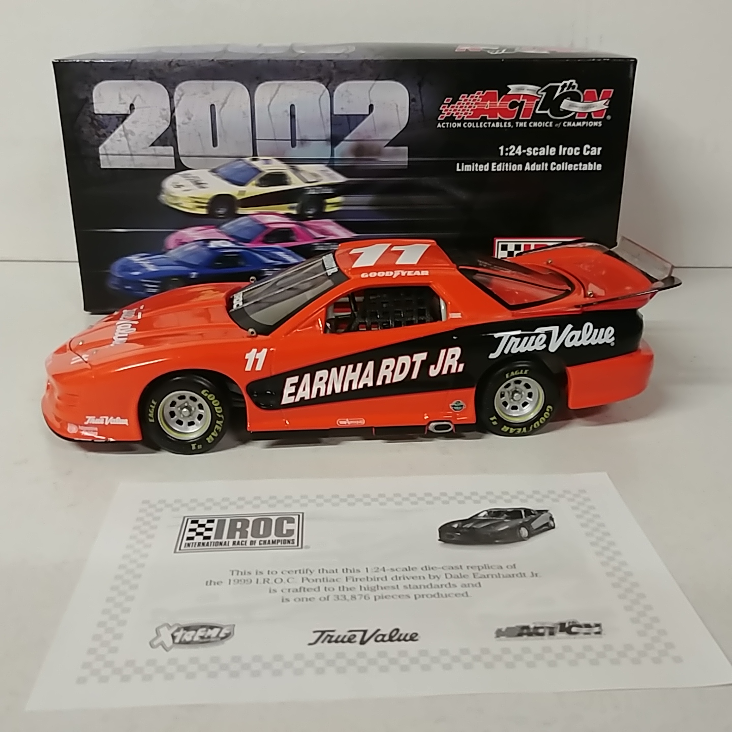 1999 Dale Earnhardt Jr 1/24th IROC c/w car