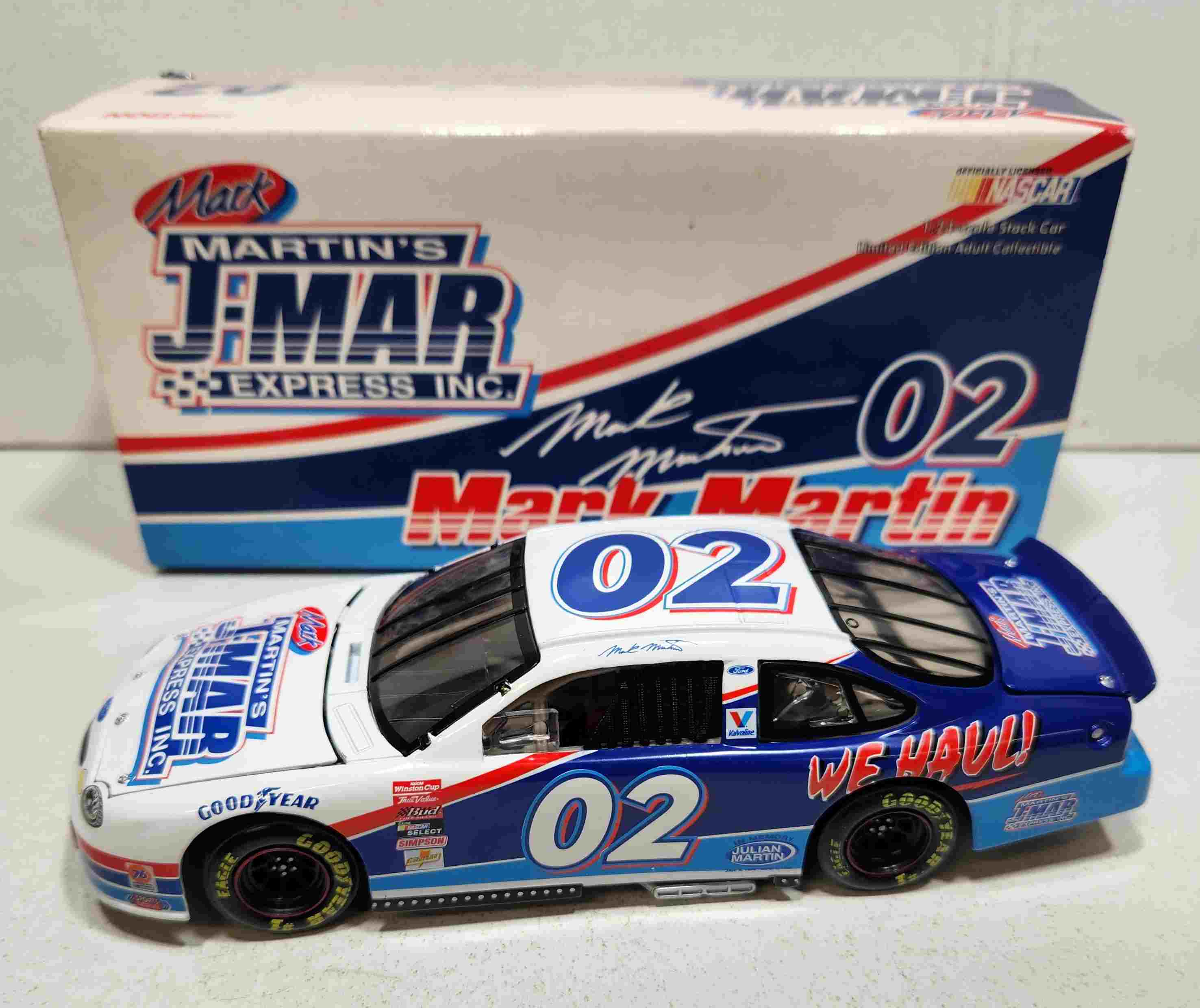 1999 Mark Martin 1/24th J-Mar Express "Busch Series" Taurus