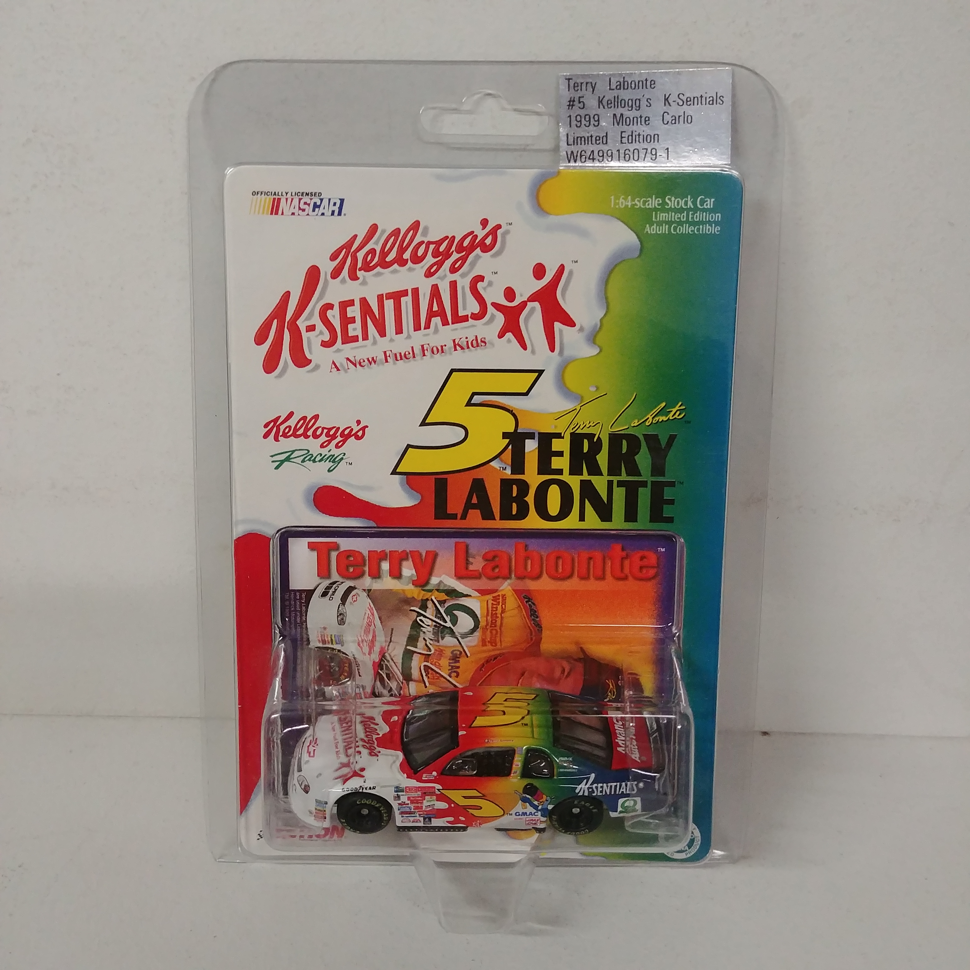 1999 Terry Labonte 1/64th Kelloggs  "K-Sentials" ARC Monte Carlo