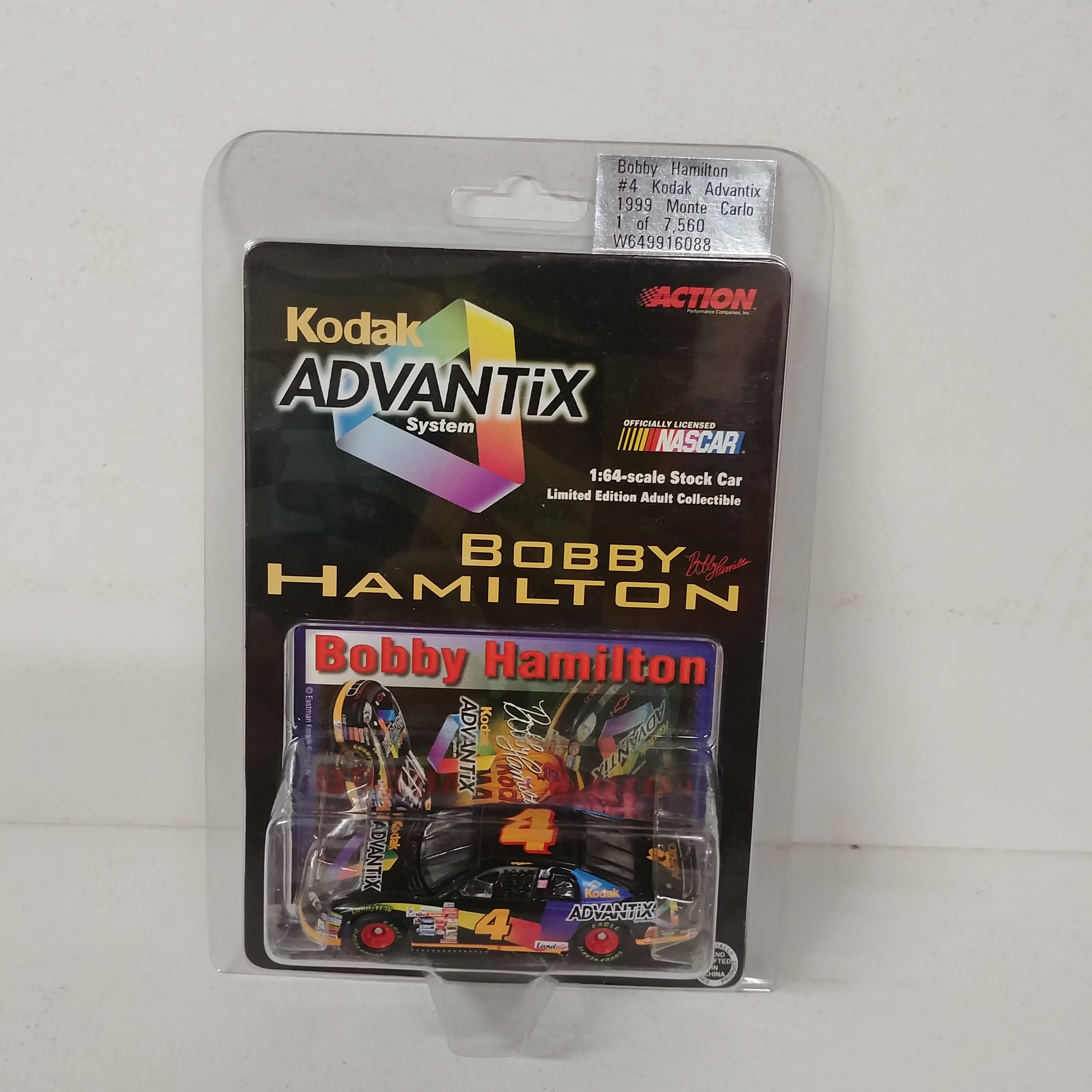 1999 Bobby Hamilton 1/64th Kodak "Advantix" ARC Monte Carlo