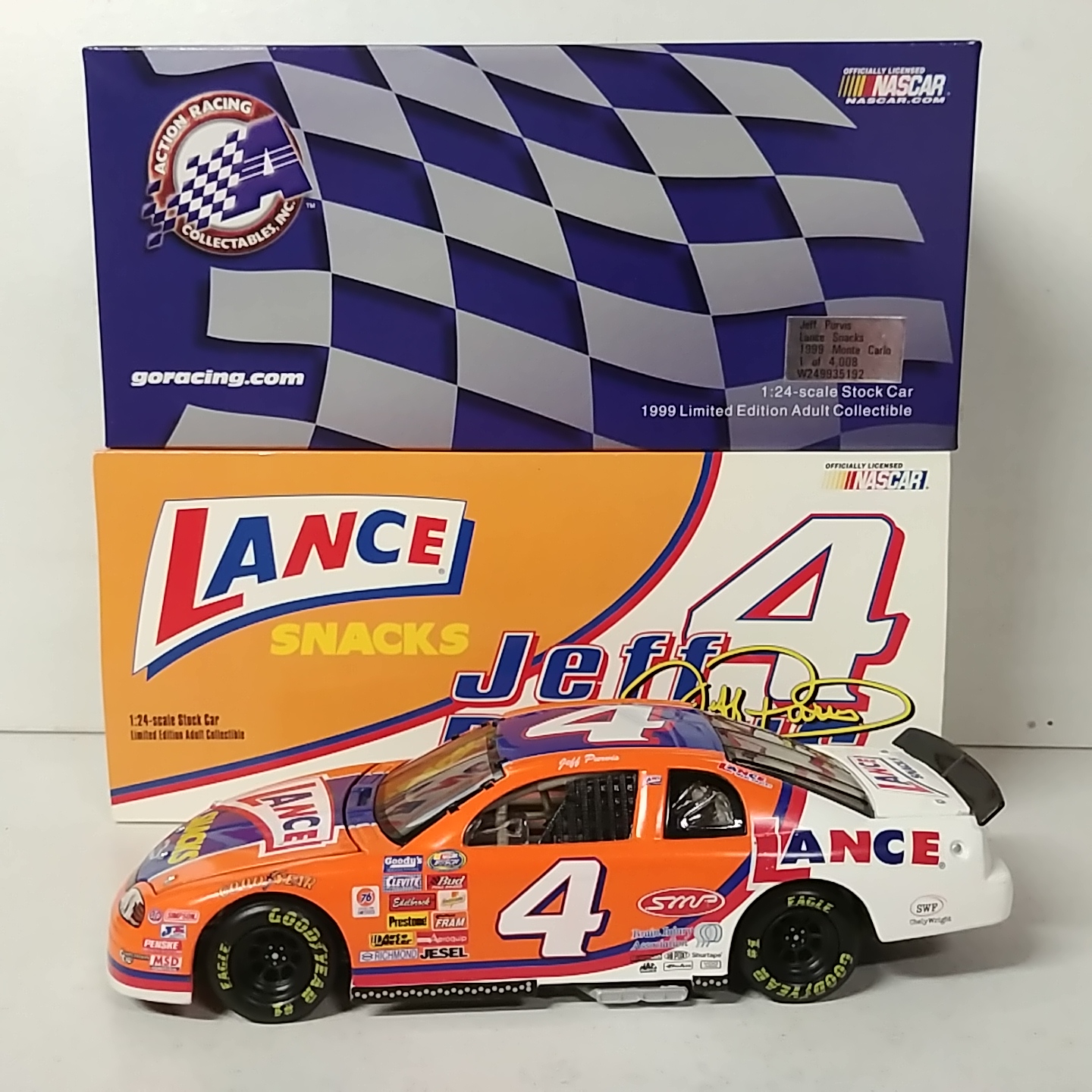 1999 Jeff Purvis 1/24th Lance Snacks "Busch Series" Monte Carlo