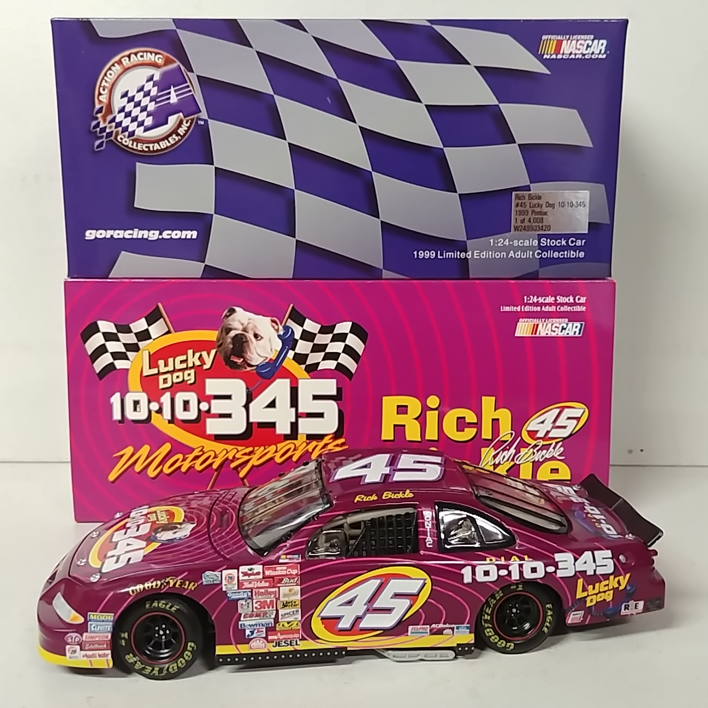 1999 Rich Bickle 1/24th Lucky Dog 10-10-345 c/w car