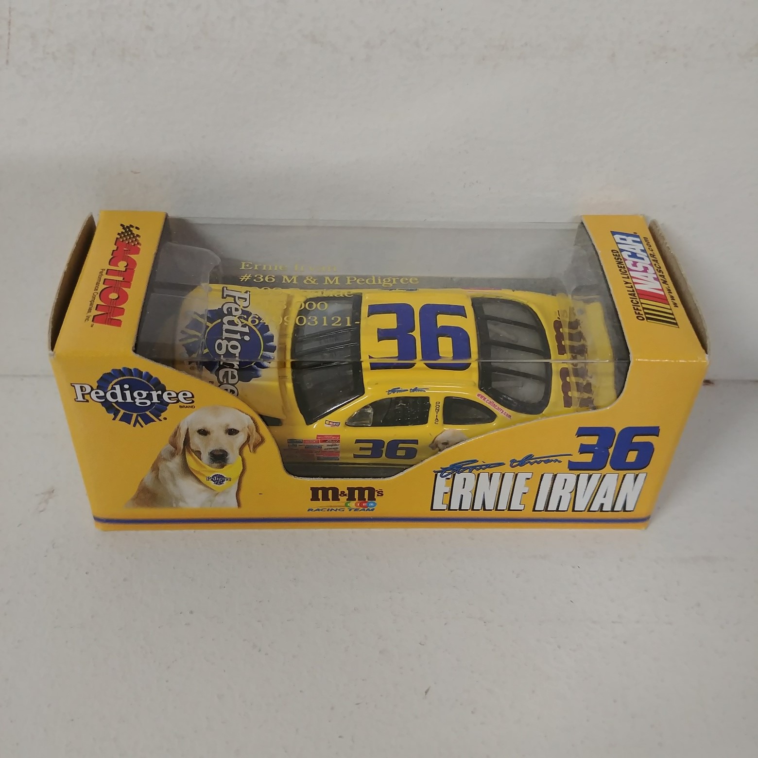 1999 Ernie Irvan 1/64th Pedigree RCCA hood open car