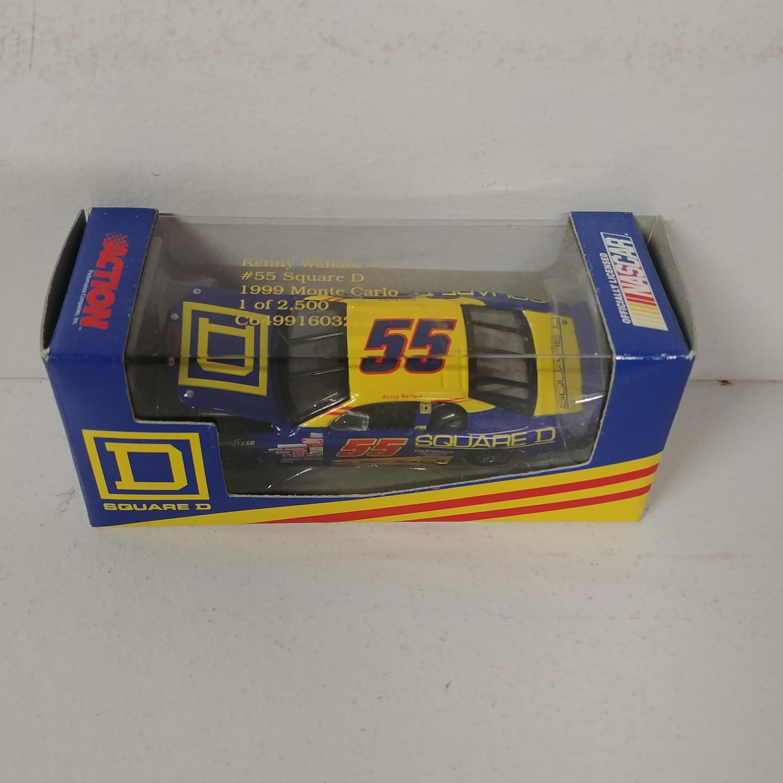 1999 Kenny Wallace 1/64th Square D RCCA hood open car