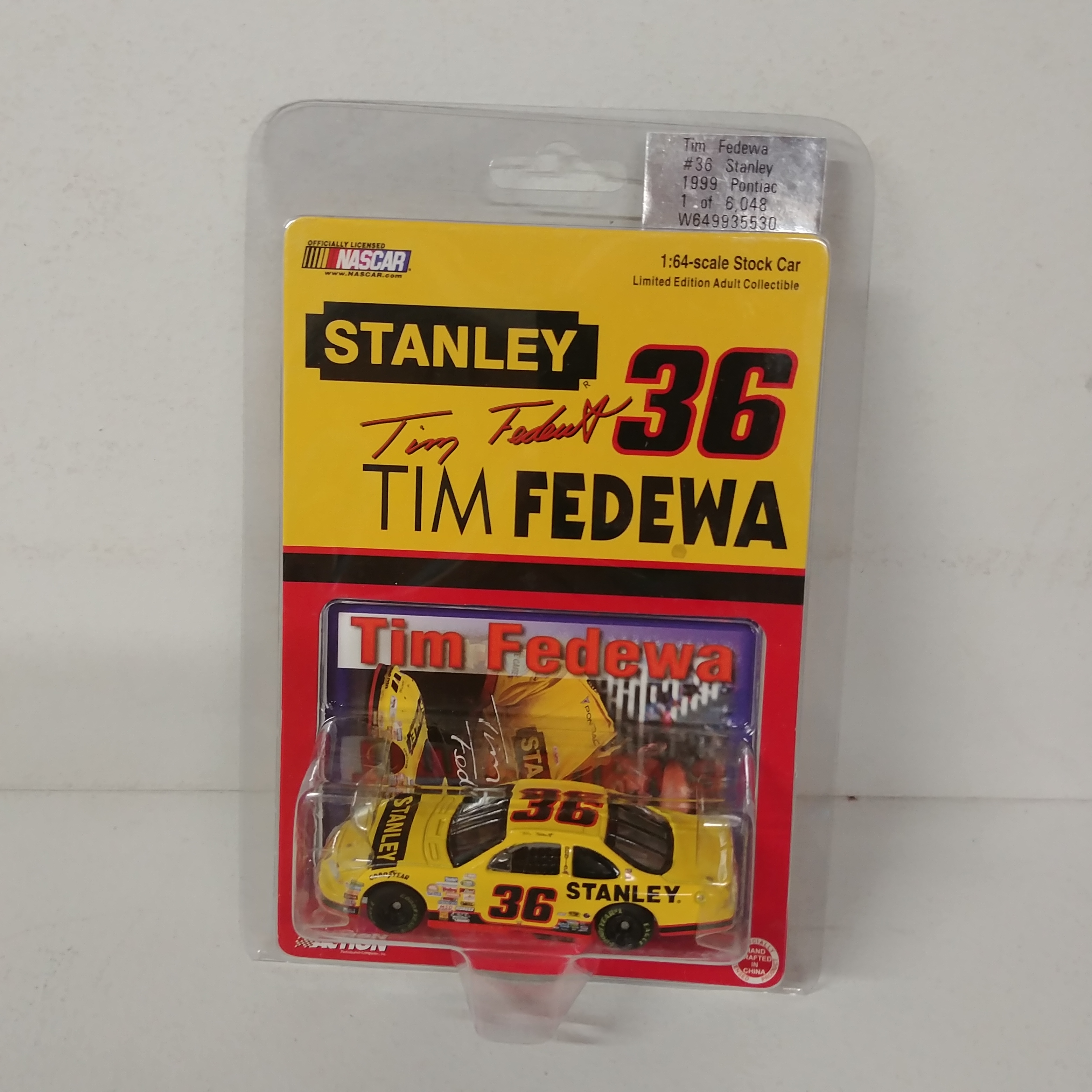 1999 Tim Fedewa 1/64th Stanley "Busch Series" ARC Pontiac