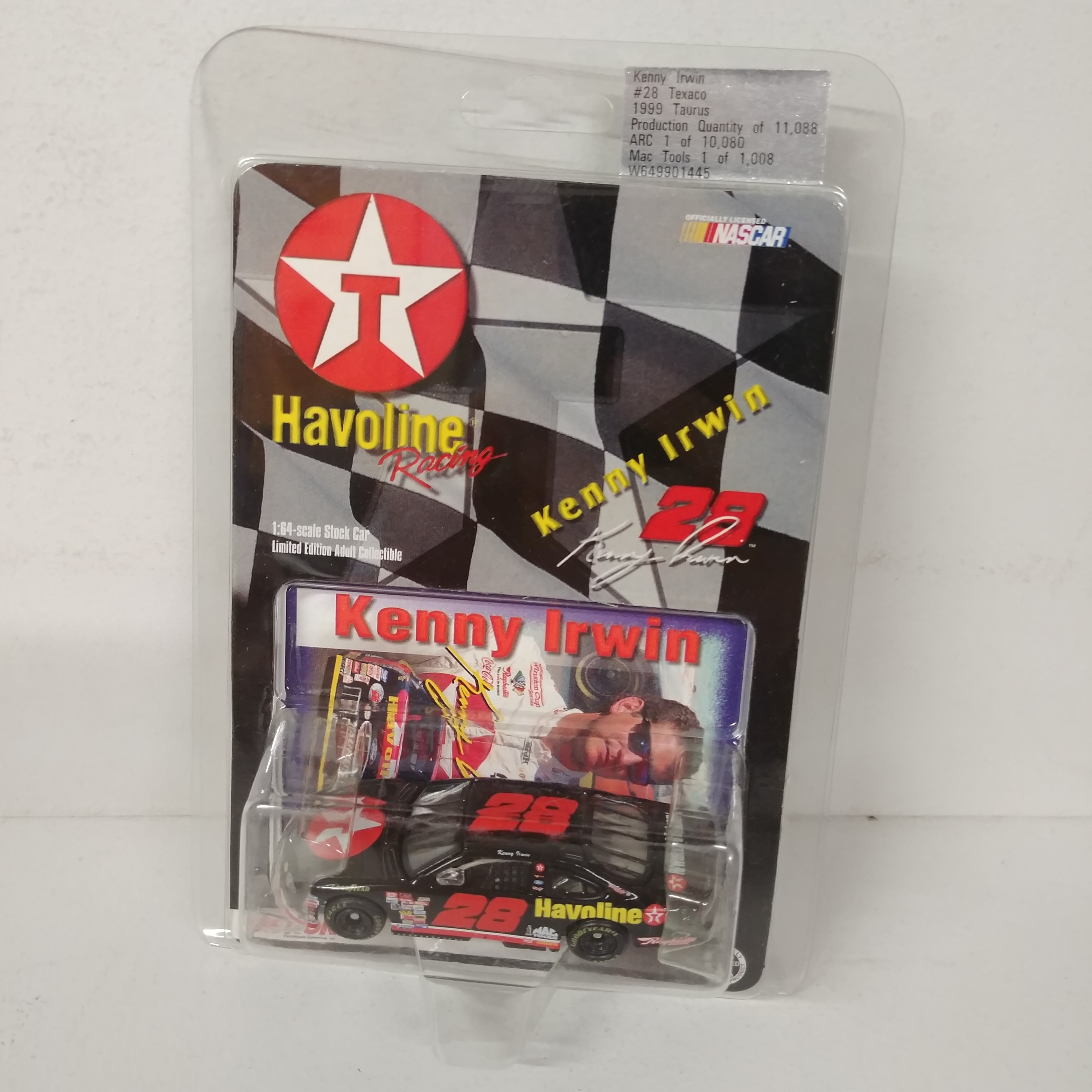 1999 Kenny Irwin 1/64th Texaco Havoline ARC Taurus