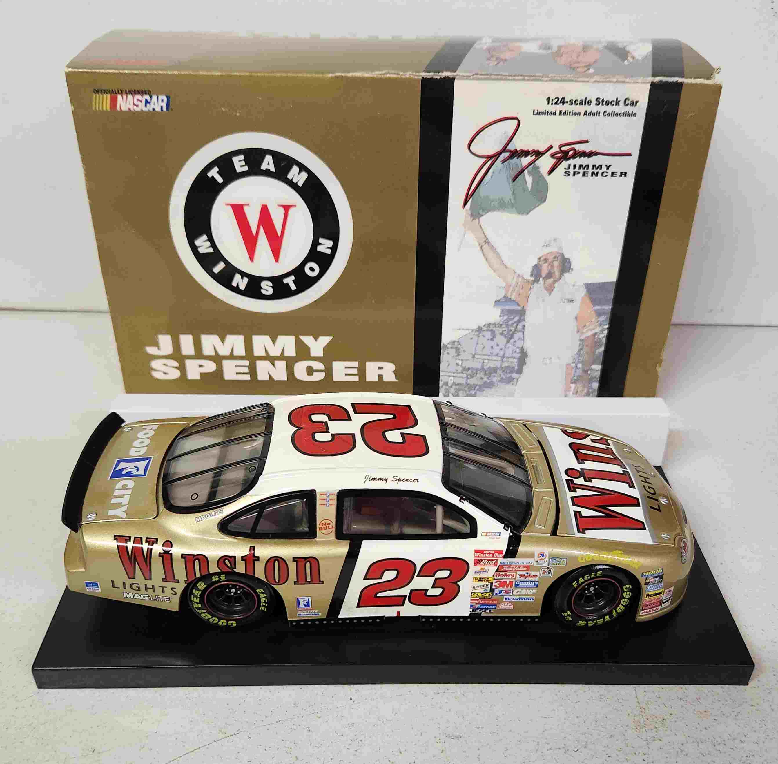 1999 Jimmy Spencer 1/24th Winston Gold Taurus