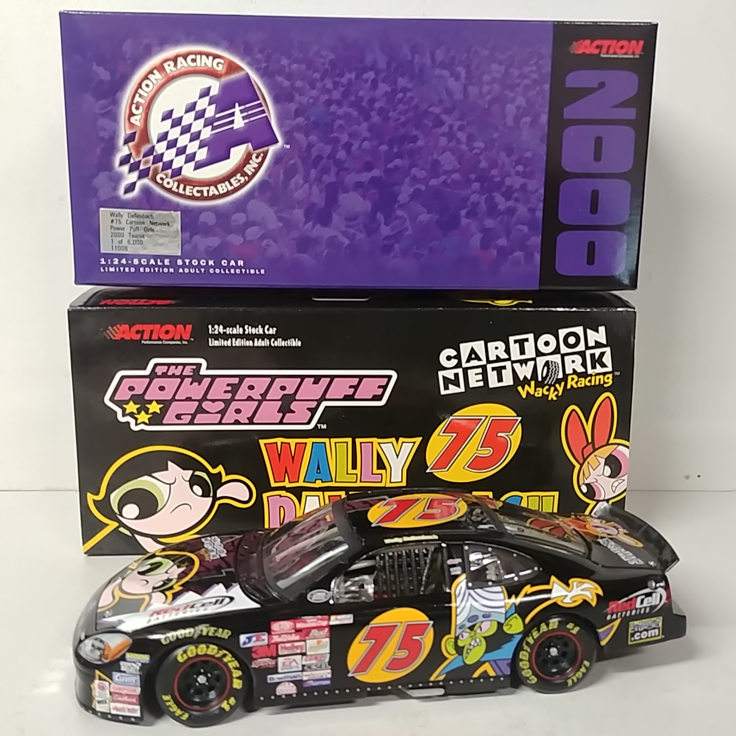 2000 Wally Dallenbach 1/24th Cartoon Network "Power Puff Girls" c/w car