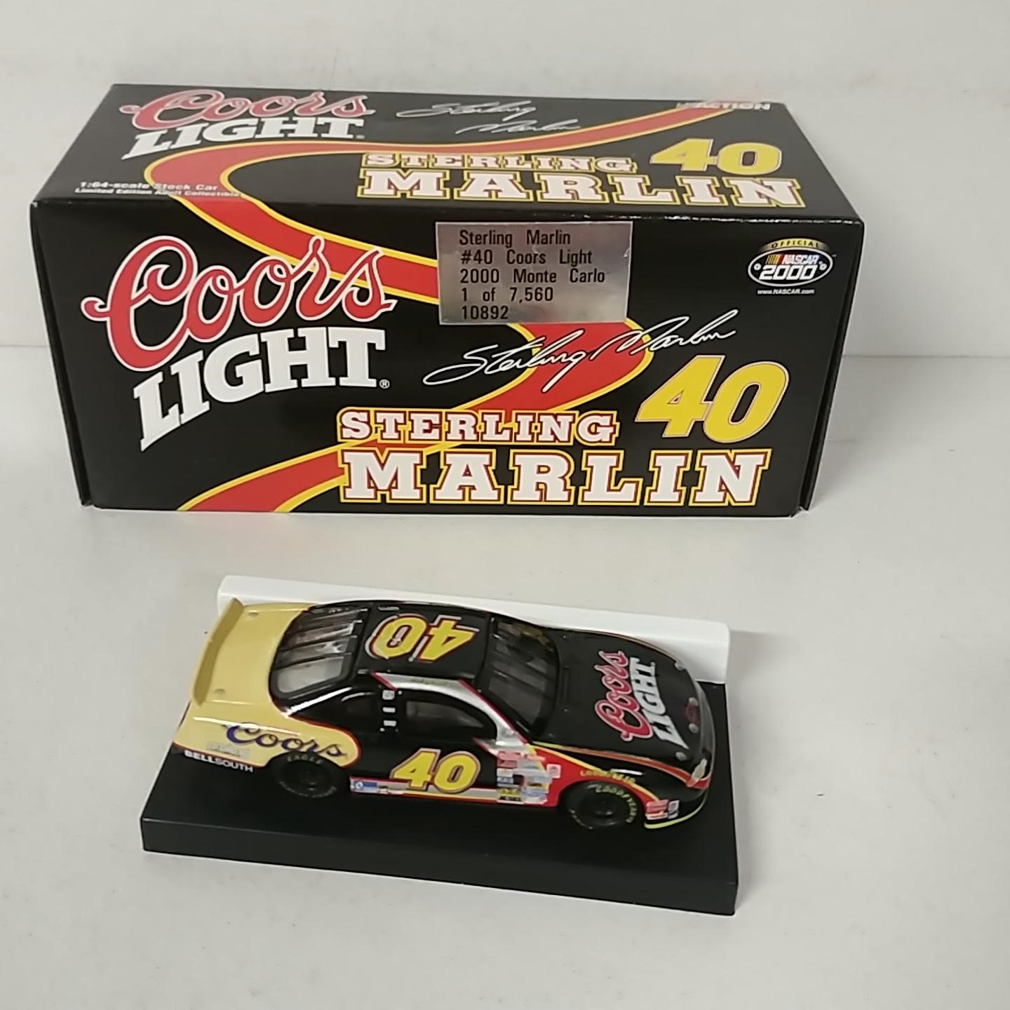 2000 Sterling Marlin 1/64th Coors Light ARC Monte Carlo
