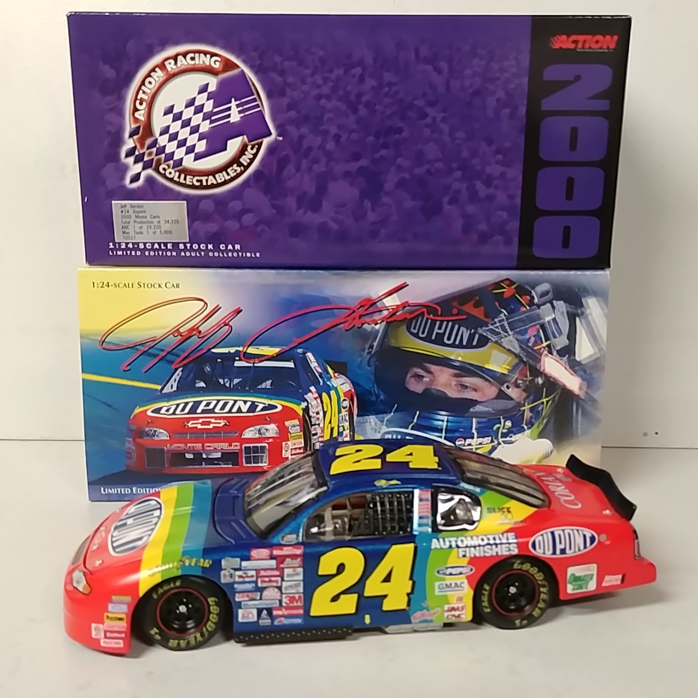 2000 Jeff Gordon 1/24th DuPont Monte Carlo