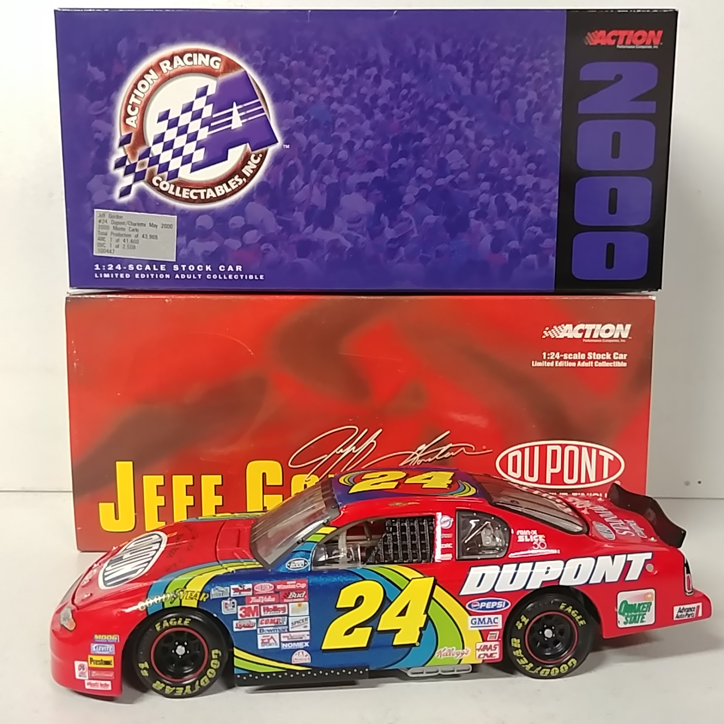 2000 Jeff Gordon 1/24th Dupont "End of the Rainbow" Monte Carlo