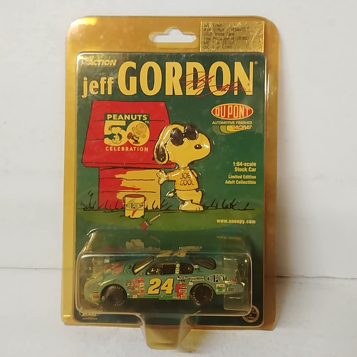 2000 Jeff Gordon 1/64th Dupont "Peanuts" ARC Monte Carlo