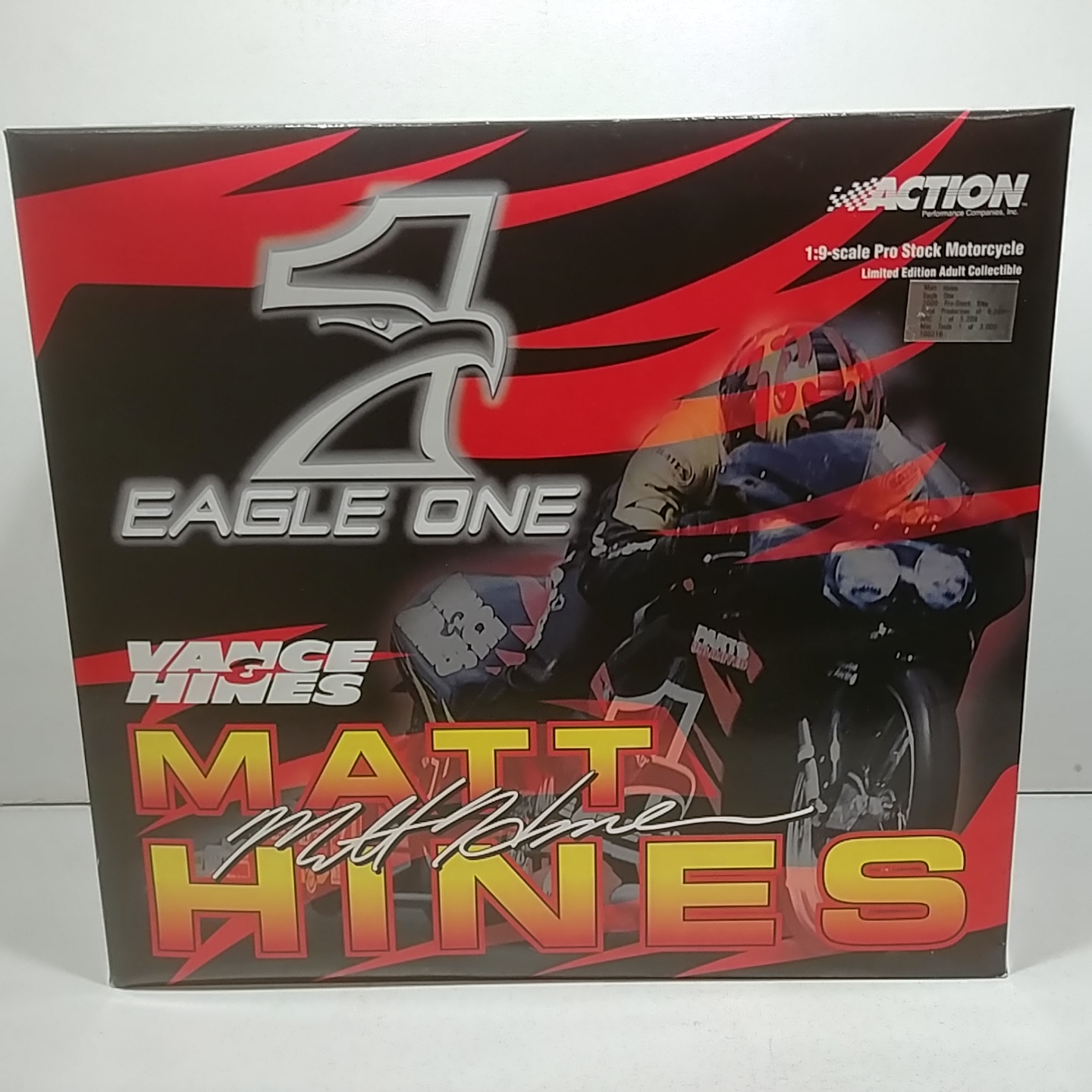 2000 Matt Hines 1/9th Eagle One Pro Stock Motorcycle