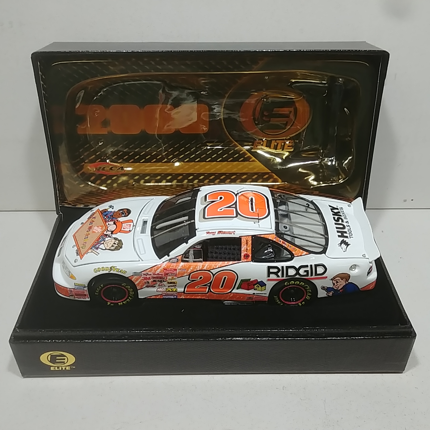 2000 Tony Stewart 1/24th Home Depot "Kids Workshop" Elite Grand Prix