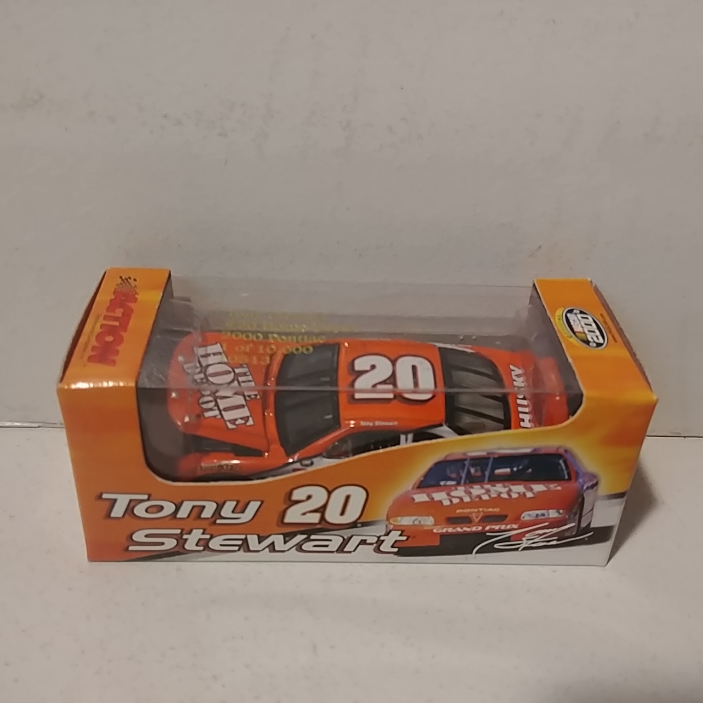 2000 Tony Stewart 1/64th Home Depot RCCA hood open Pontiac