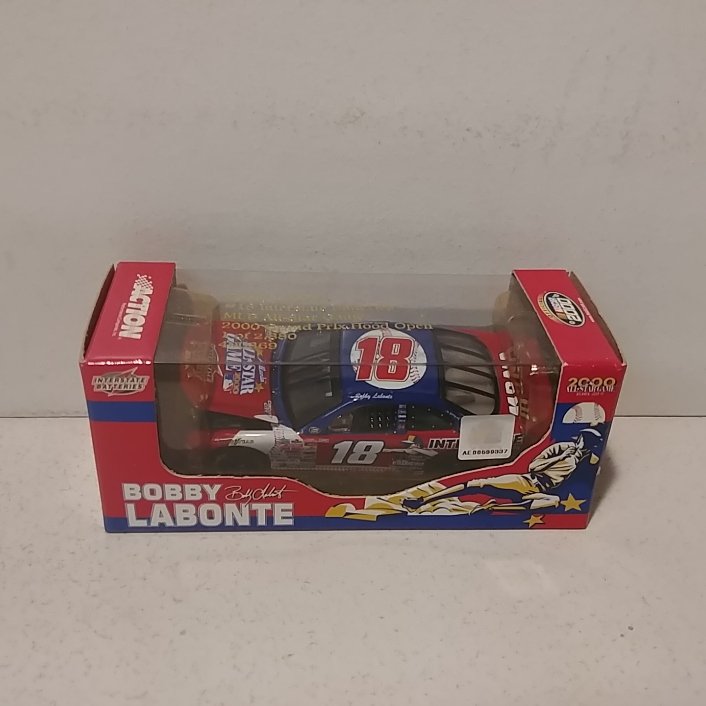 2000 Bobby Labonte 1/64th Interstate Batteries "All-Star Game" RCCA hood open Grand Prix