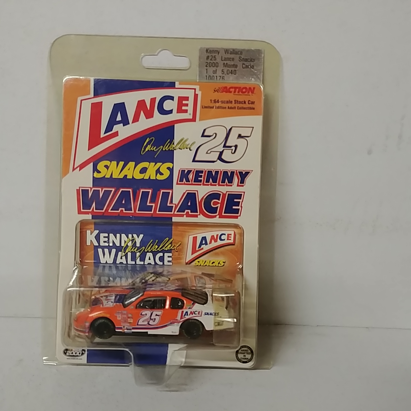 2000 Kenny Wallace 1/64th Lance Snacks "Busch Series" car