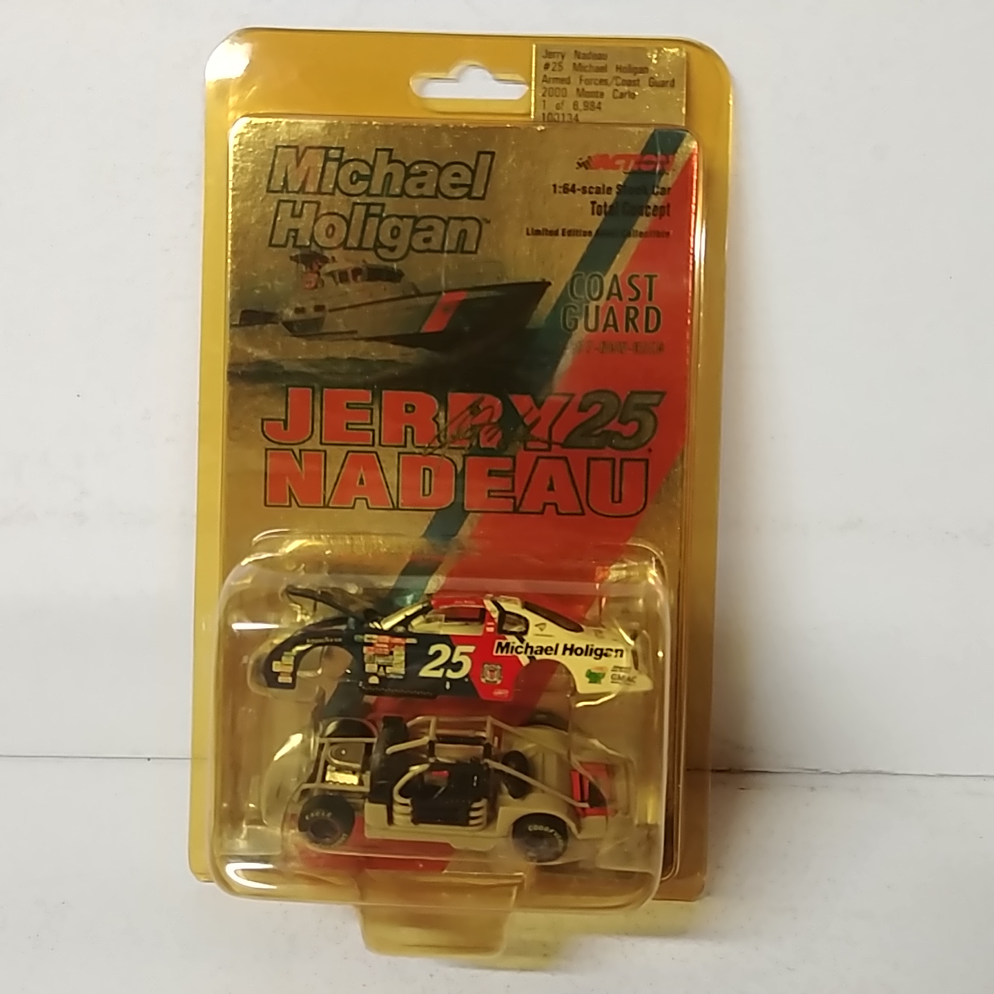 2000 Jerry Nadeau 1/64th Michael Holigan "Coast Guard" Total Concept Monte Carlo