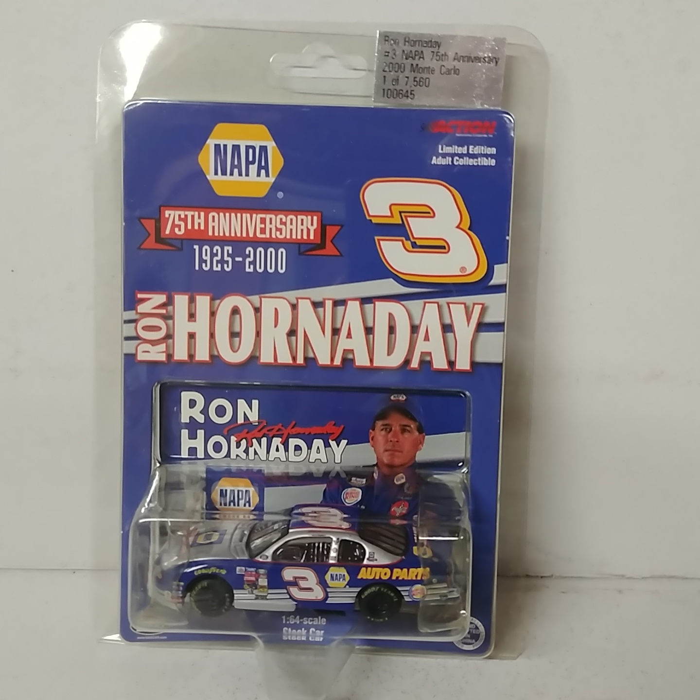 2000 Ron Hornaday 1/64th NAPA "75th Anniversary""Busch Series" ARC Monte Carlo